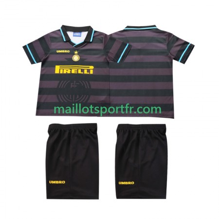 Maillot de Foot Inter Milan Retro Enfant Troisieme 1997 1998